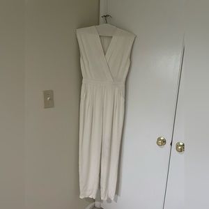 Nicole Miller white jumpsuit